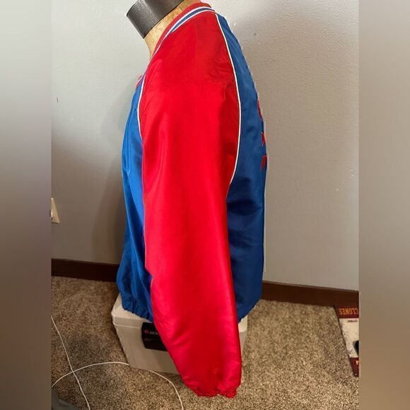 MLB Genuine Mens Large Sports by Carl Banks Chicago Cubs Windbreaker - Picture 7 of 7